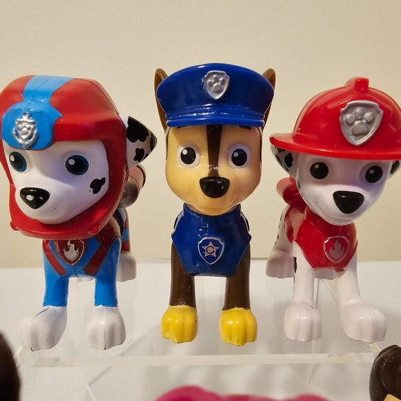 Spin Master Paw Patrol Lot of 6 Mini Figures Skye Marshall Chase Ryder 2" - Picture 4 of 7